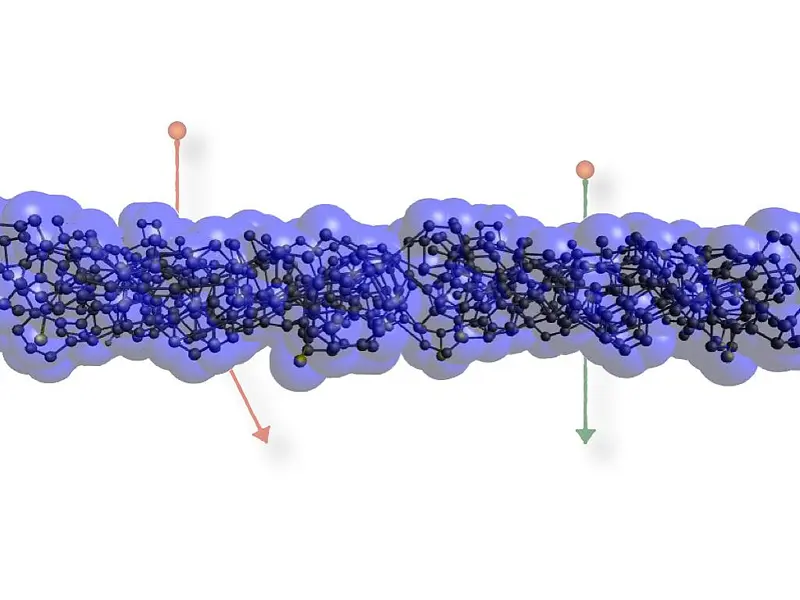 Nano-materiaal remt ionen af