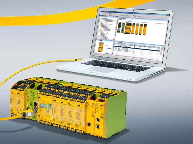 Veiligheidsbesturing van Pilz