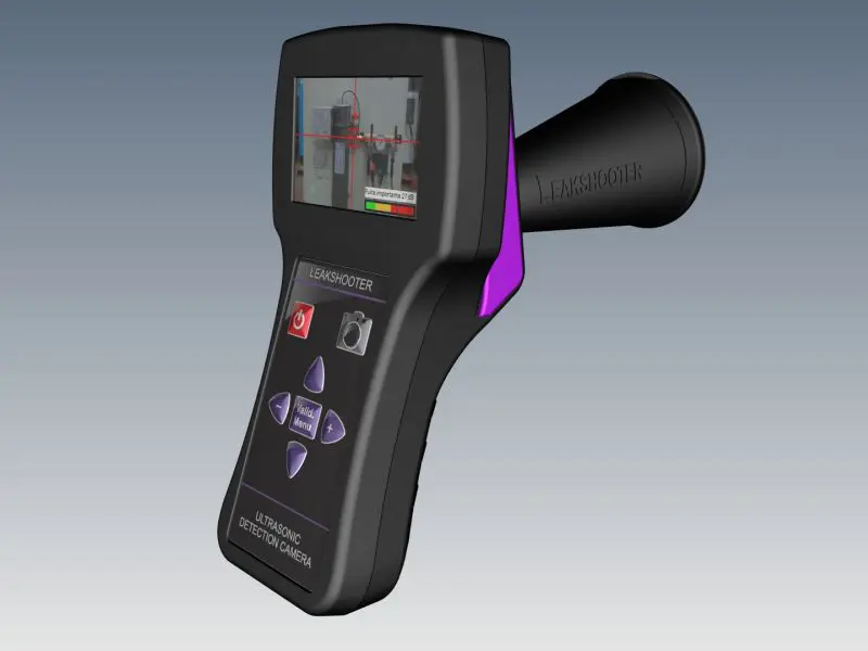 Leakshooter ultrasooncamera