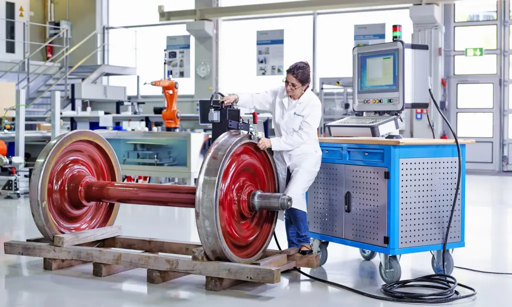 materiaalspanningen opsporen bij wielen van goederenwagons