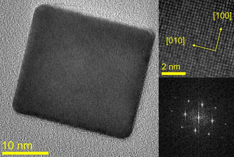 Waterstofopname meten door één enkel nanodeeltje