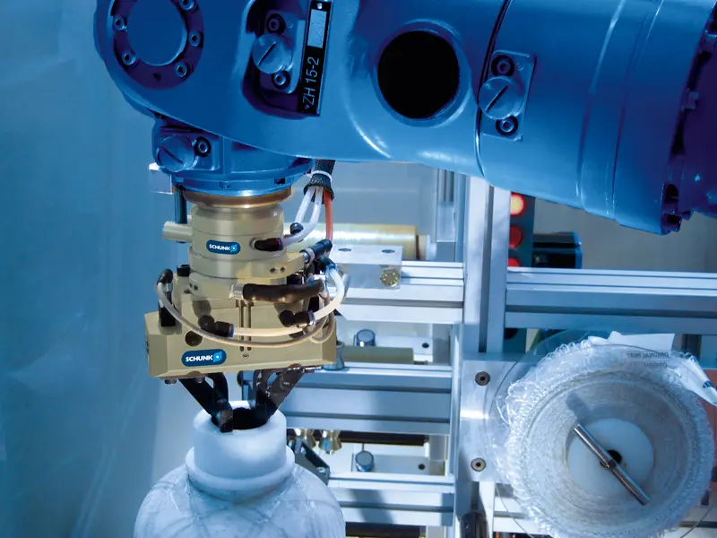 Draaidoorvoer van Schunk