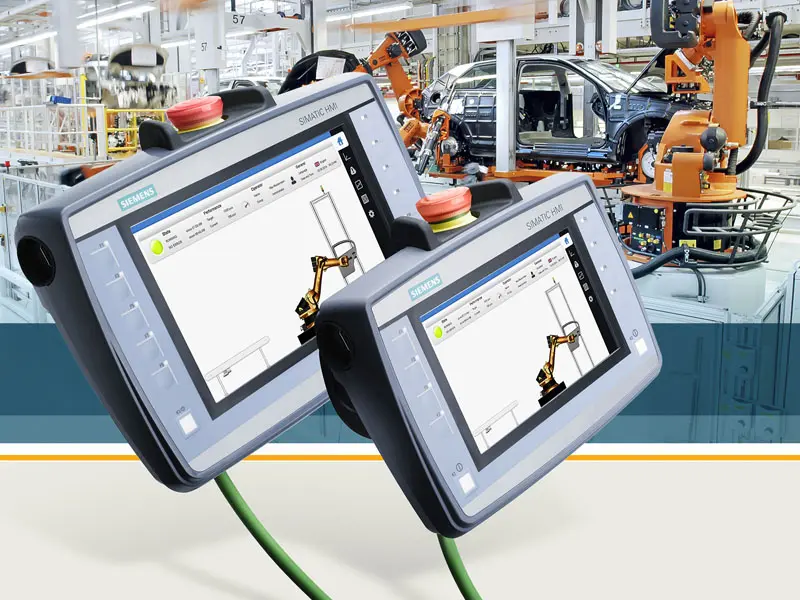 Mobiele HMI van Siemens