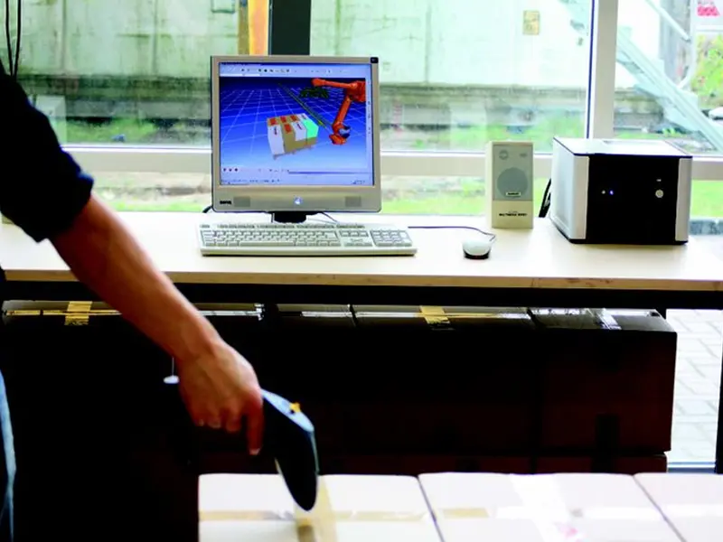 'RoboScan' van BIBA over HMI