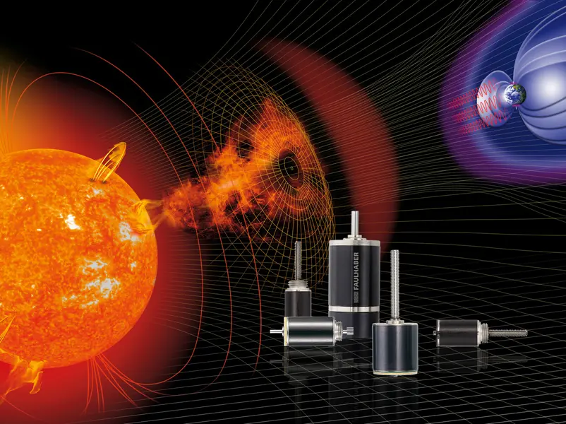 Met de NASA MMS missie worden de explosieve veranderingen in het magnetisch veld van de aarde onderzocht (foto: Faulhaber)