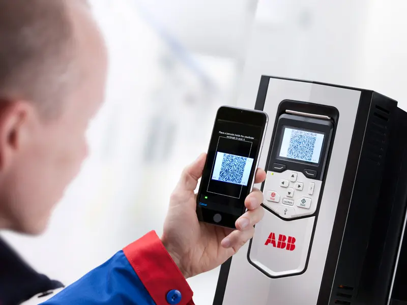ABB Drivebase dynamic QR