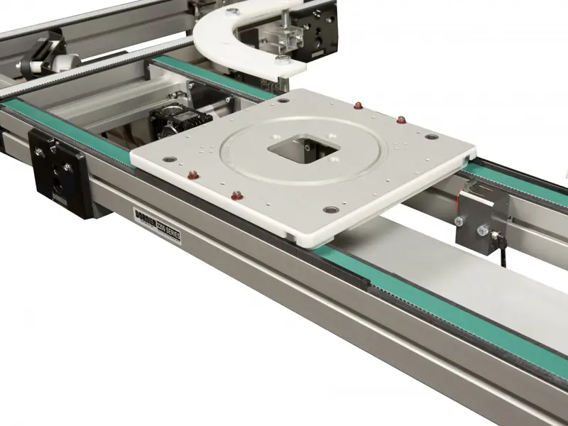 Transportband voor pallets van Heesen-Ica