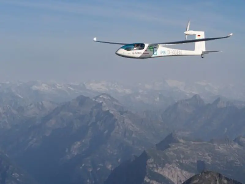 Elektrisch vliegen over de Alpen