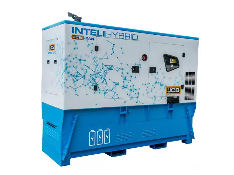 Inteli-Hybrid hybride stroomaggregaat van JCB
