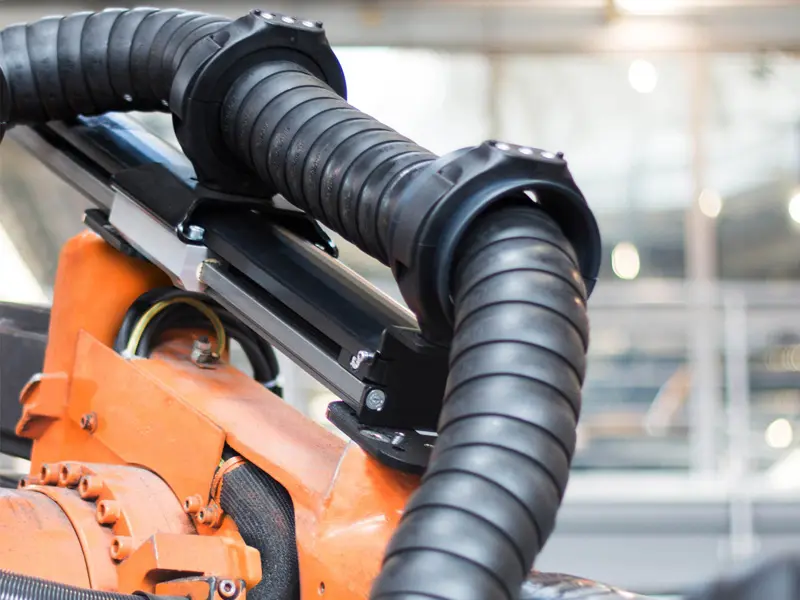 Terugtreksysteem van igus