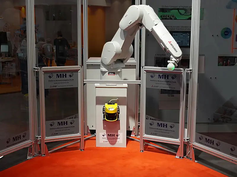 Veiligheidssysteem voor robots van Mitsubishi Electric
