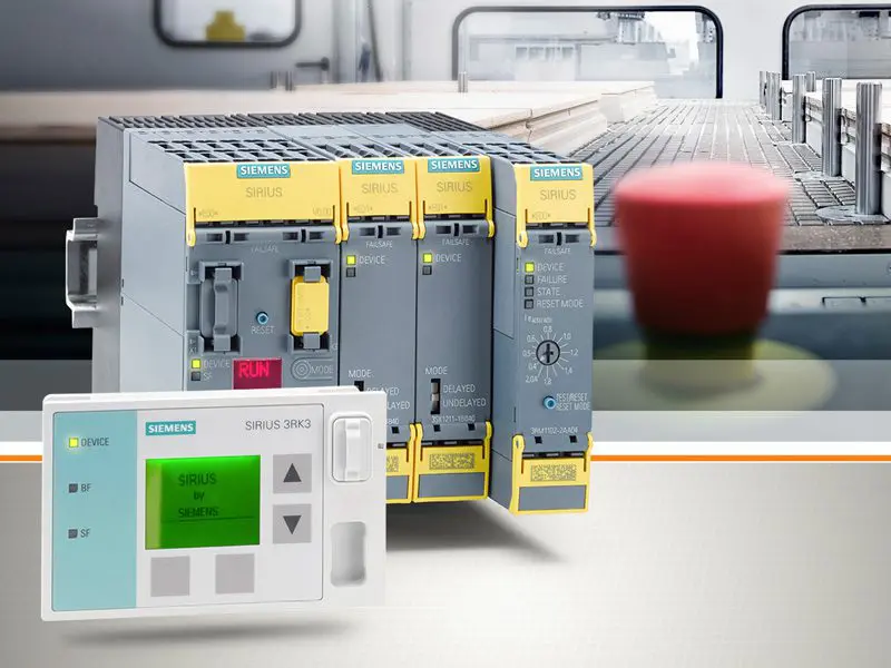 Sirius 3SK2 veiligheidsrelais van Siemens