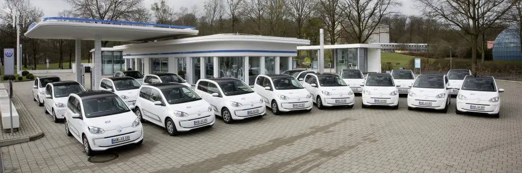 volkswagen e-ups inees project