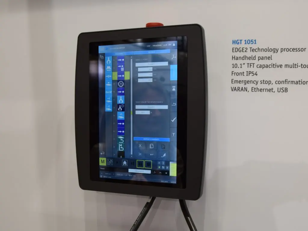 Handheld operating panel met capacitive touch screen featured image