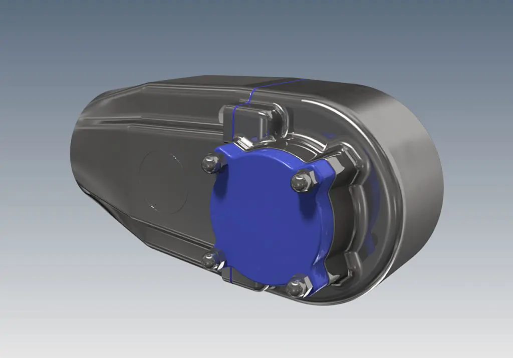 Abi RVS kegelwielreductor