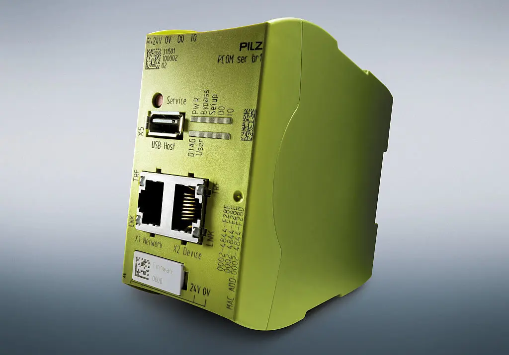 Pilz SecurityBridge beveiliging