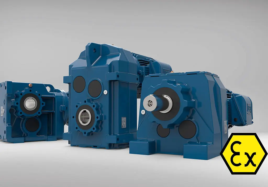 WEG Atex motorreductoren