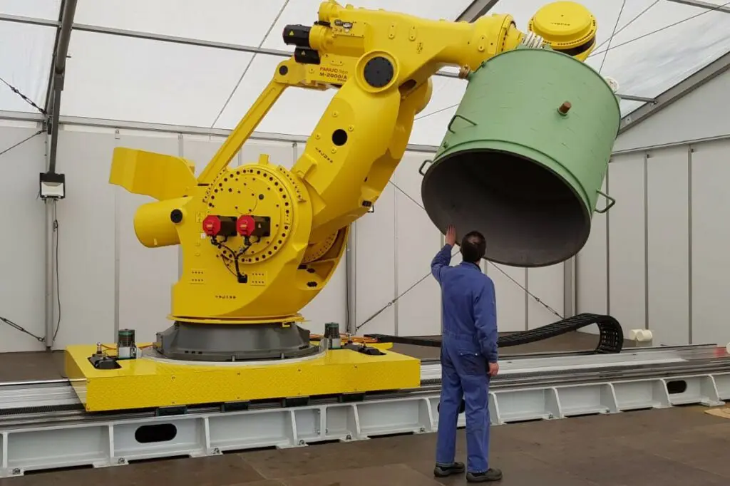 Fanuc robotics robot Vansichen Pollens