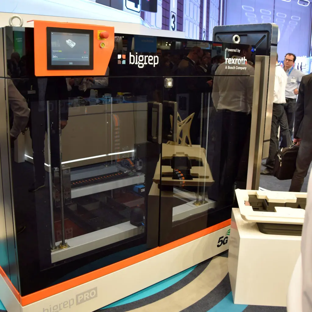 Rexroth 3D-printer productie van de toekomst