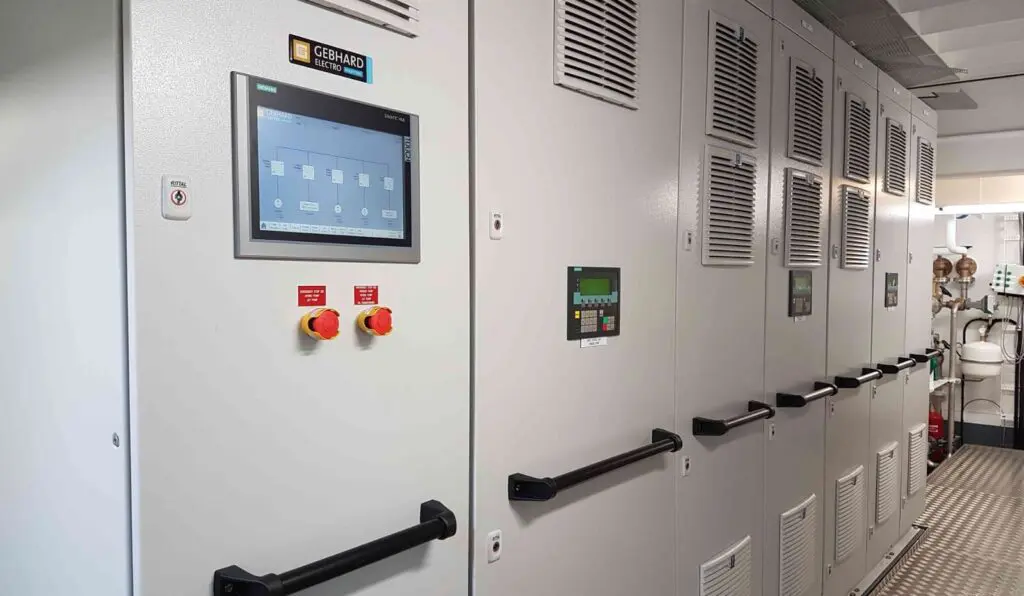 Damen elektrische cutterzuiger ECSD 650 schakelkasten