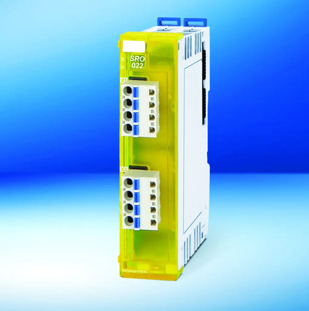 sigmatek safety relais