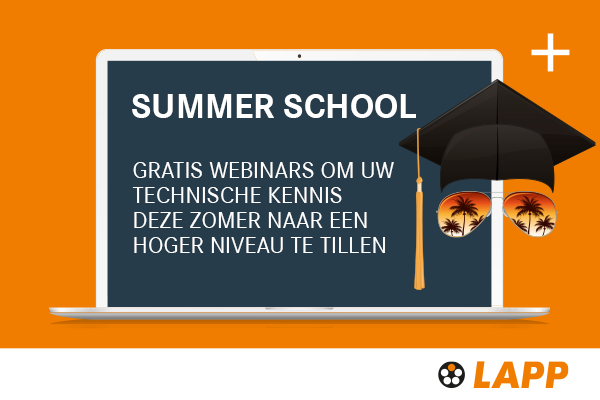 Twaalf technisch inhoudelijke webinars tijdens de LAPP Summer School featured image