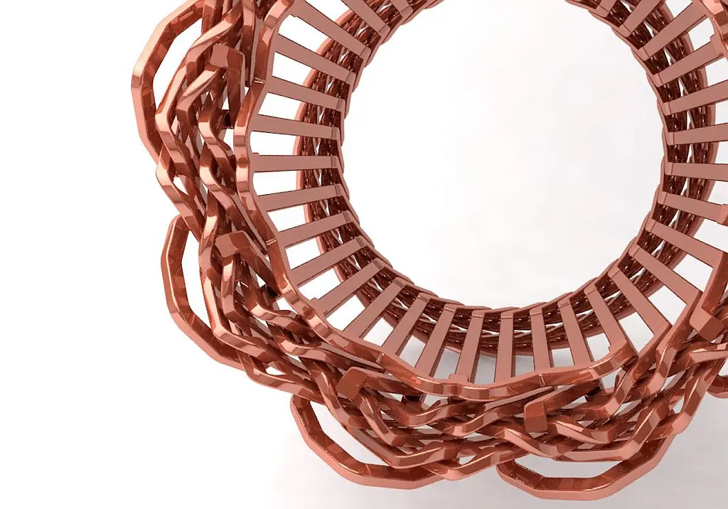 spoel 3D geprinte elektromotoren