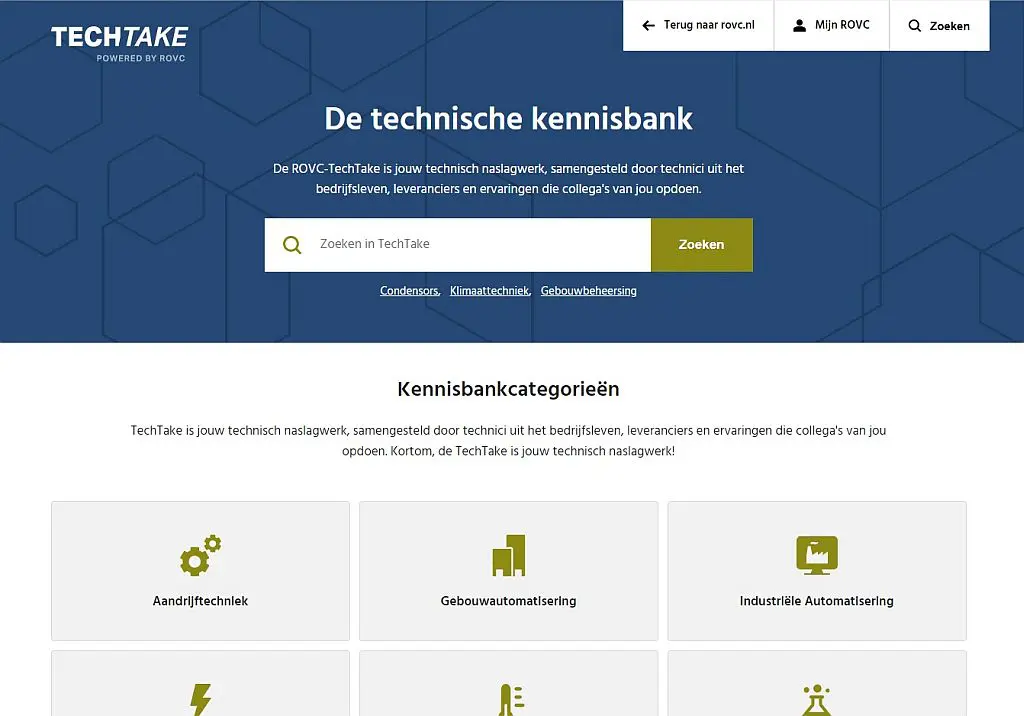 ROVC TechTake kennisbank