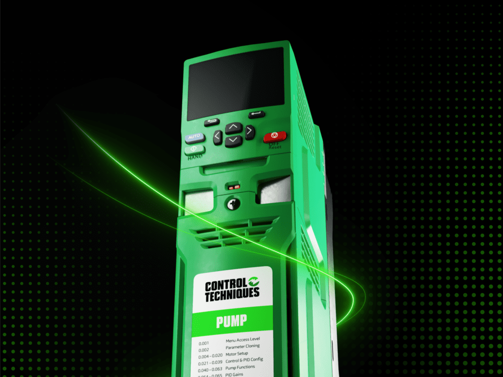 F600 Control Techniques pump