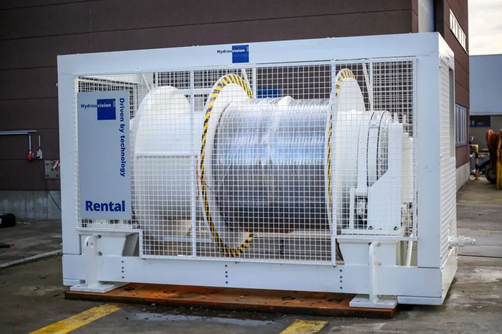 Hydrauvision rental winch