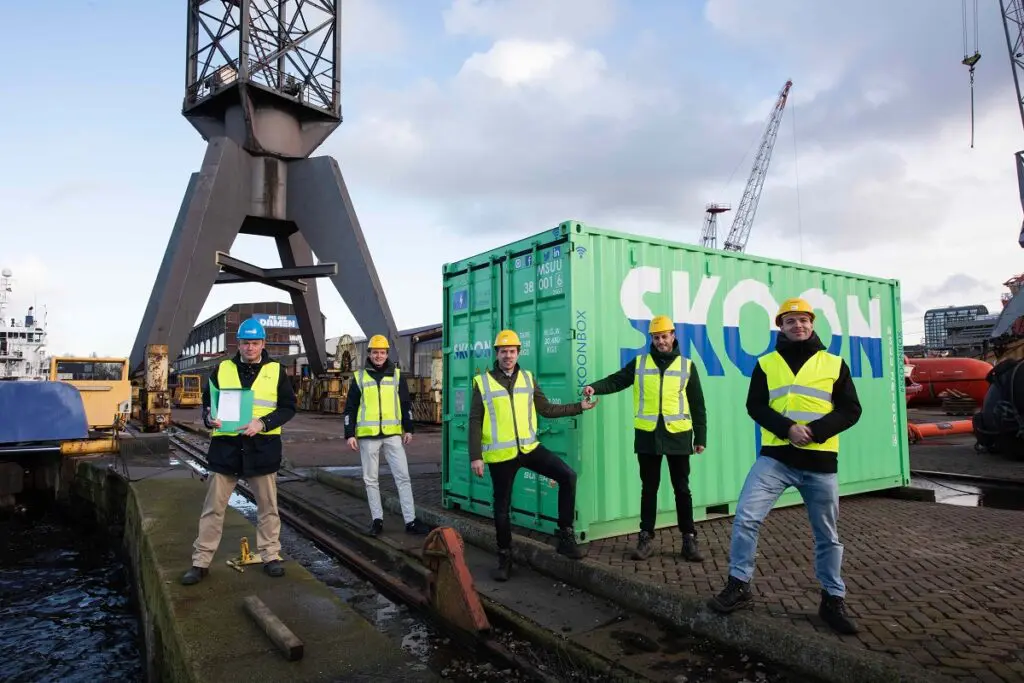 Damen koopt batterijcontainer Skoonbox