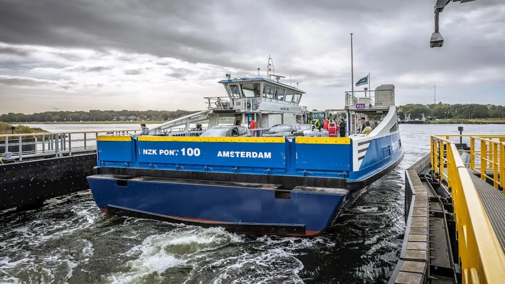 Amsterdam GVB elektrische ferry