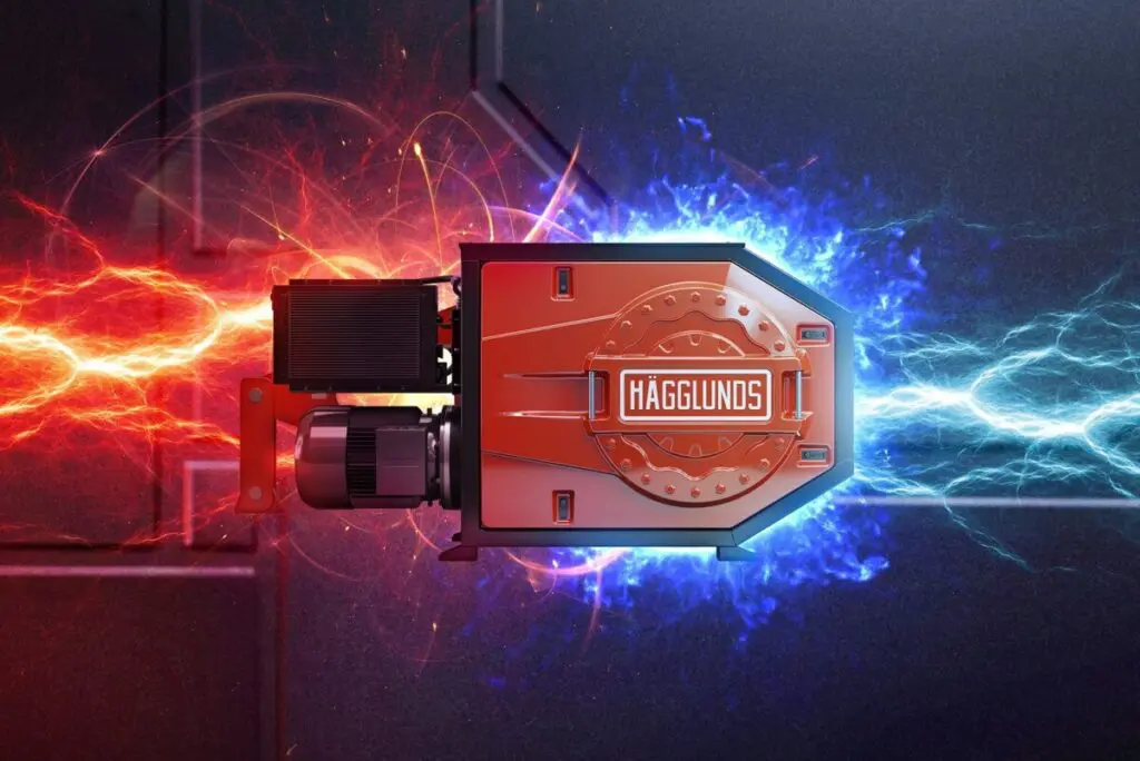 Haegglunds Fusion aandrijving