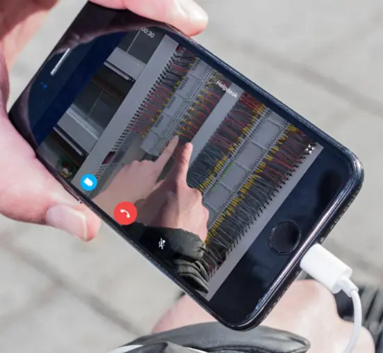 Baumüller remote guidance tool 