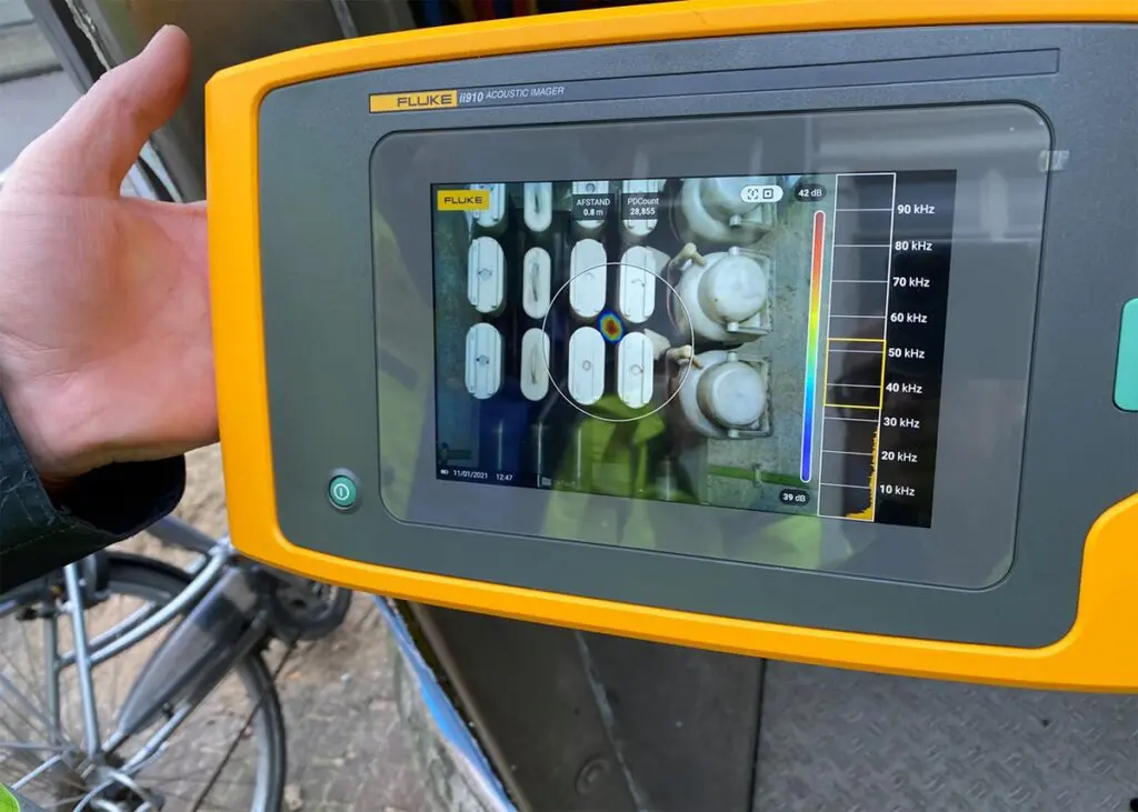 Kenter gebruikt Precision Acoustic Imager voor vaststellen gedeeltelijke ontladingen