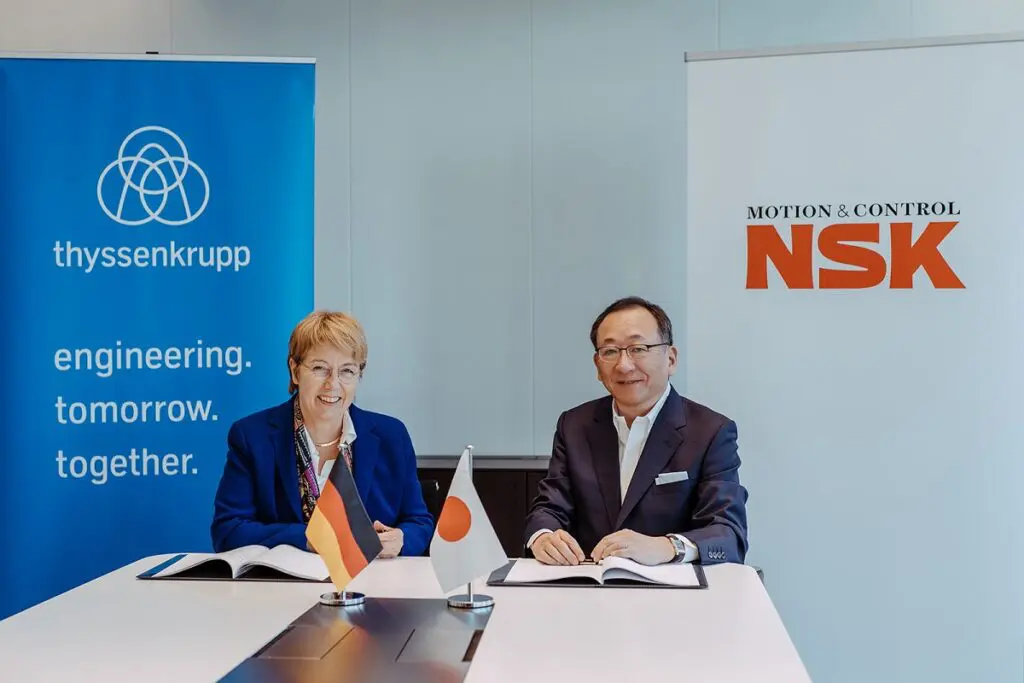 NSK en Thyssenkrupp