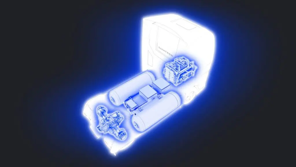 Quantron onthult waterstof-elektrische vrachtwagens met groot bereik featured image