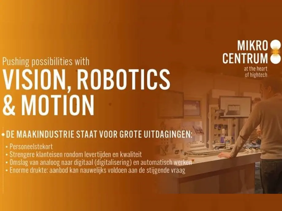 Slimme oplossingen ontdekken tijdens Vision, Robotics & Motion featured image