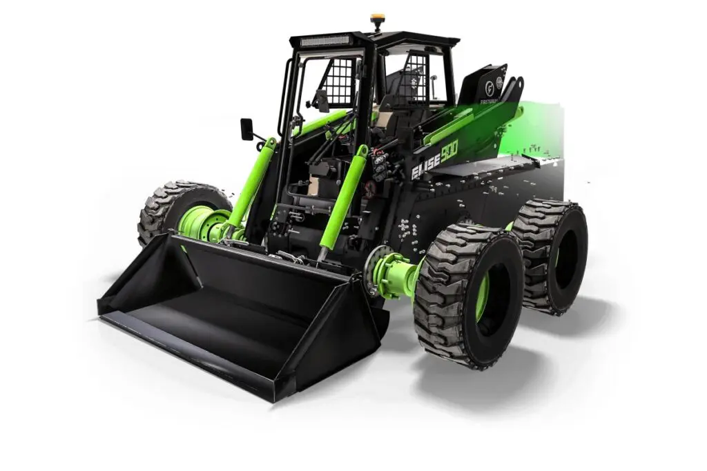 Nieuwe generatie elektrische skid steer profiteert van Danfoss DM700 display featured image