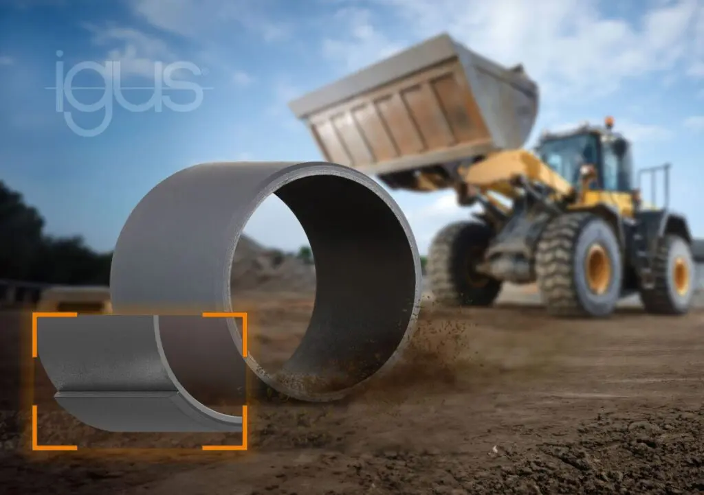 Meerlaagse heavy duty glijlager s maakt igis worden voortaan middels spuitgieten