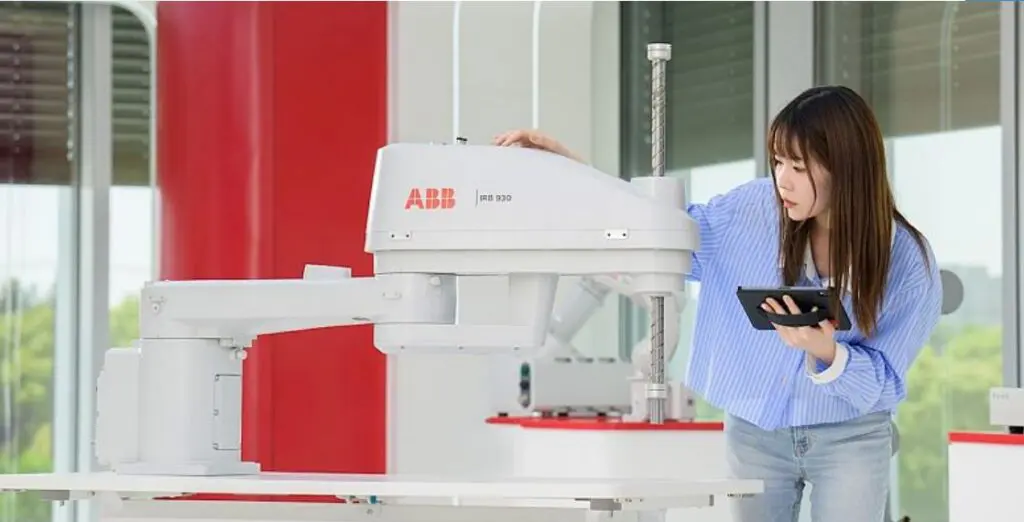 ABB lanceert grote scara robot