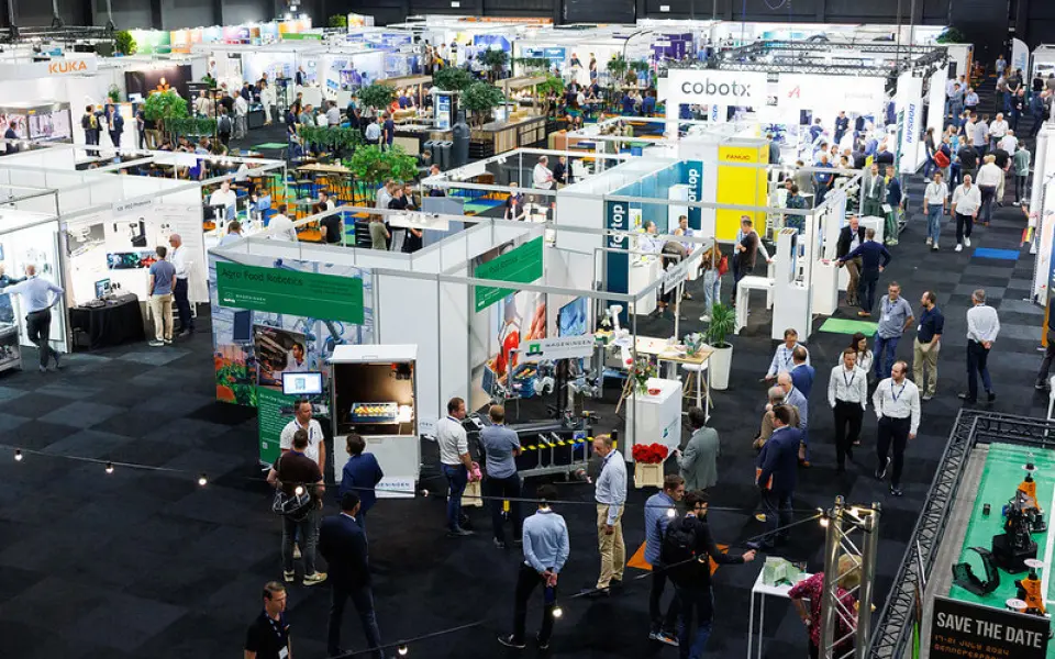 vision robotics en motion beursvloer