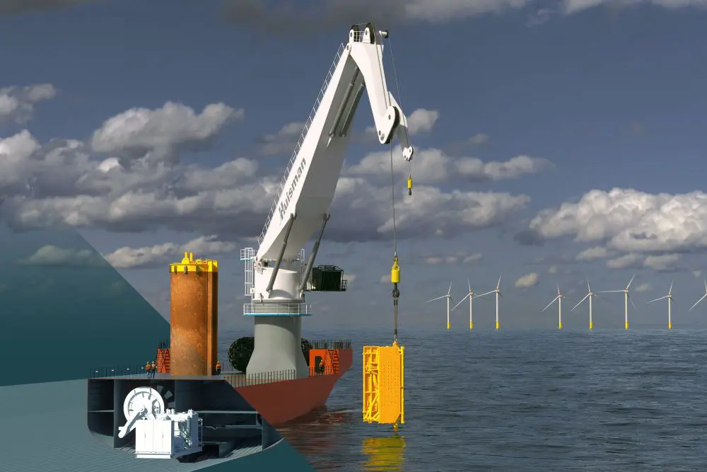 Huisman: 250 mt Knuckle Boom voor offshore constructieschip featured image