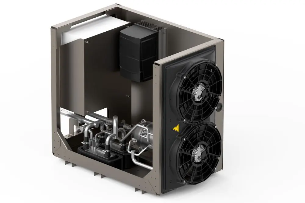 Mahle batterijkoelsysteem voor mobiele e-voertuigen.