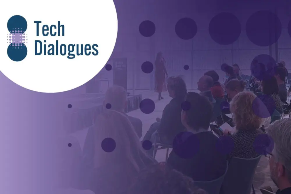 Technisch leiders en managers uit de hightech- en maakindustrie in overleg tijdens een Tech Dialogue-sessie.