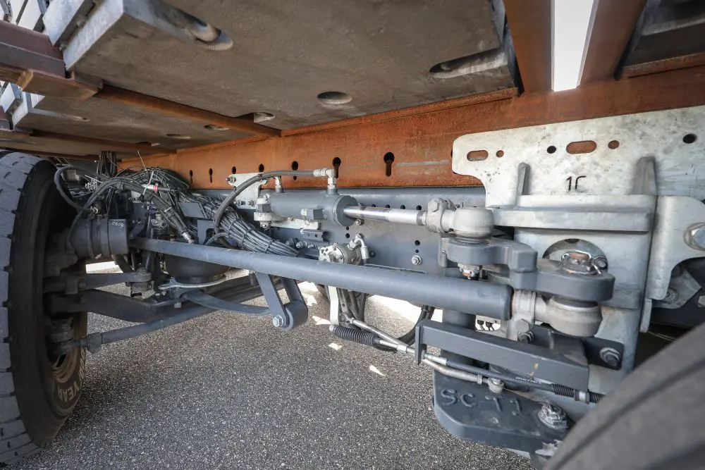 De derde as van de Scania.