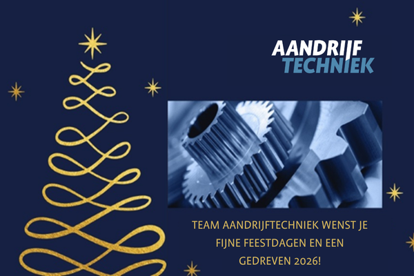 Team Aandrijftechniek wens je fijne feestdagen