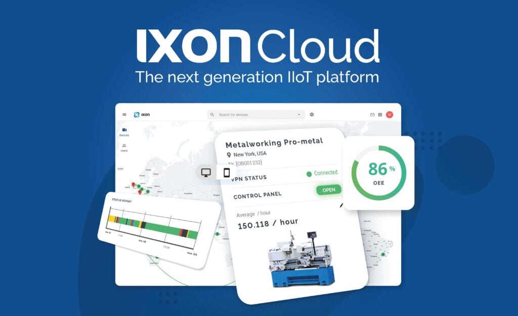 Ixon cloud IIoT plaform